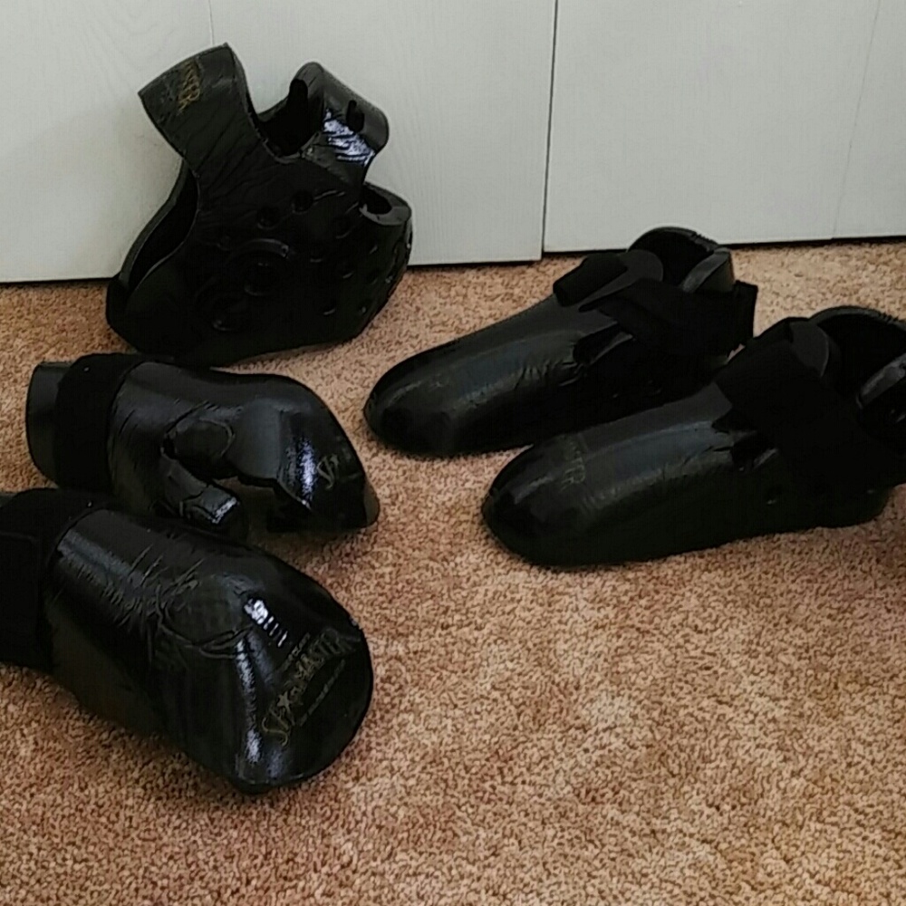 Martial art head, foot , hand guards